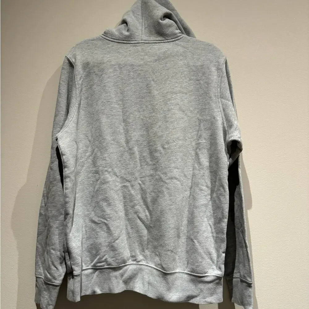 The North Face logo front hooded sweatshirt size medium